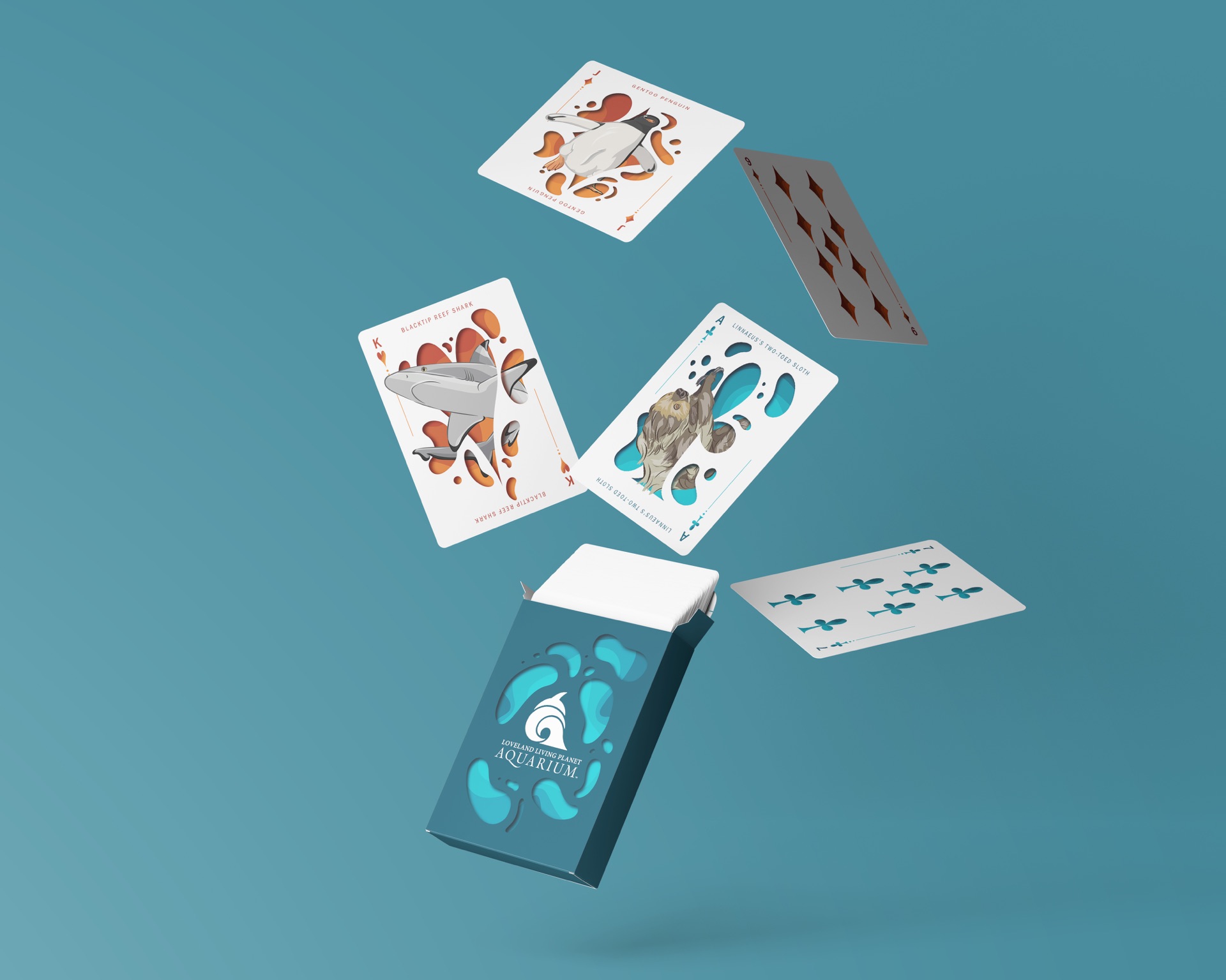 Playing Cards - Falling